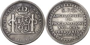 1790. Carlos IV. Puebla de los Ángeles. ... 