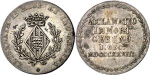 1833. Isabel II. Girona. Proclamación. (Ha. ... 