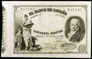 1886. 50 pesetas. (Ed. B77) (Ed. 293). 1 de ... 