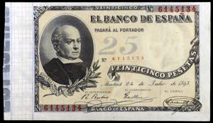 1893. 25 pesetas. (Ed. B84) (Ed. 300). 24 de ... 