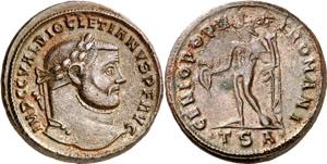 (300-301 d.C.). Diocleciano. Tesalónica. ... 