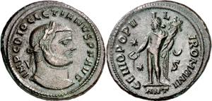 (298 d.C.). Diocleciano. Antioquía. Follis. ... 