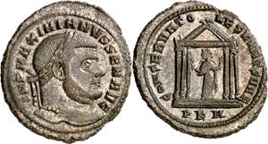 (307 d.C.). Maximiano Hércules. Cartago. ... 