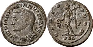 (307 d.C.). Maximiano Hércules. Lugdunum. ... 