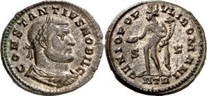 (302-303 d.C.). Constancio I, Cloro. ... 
