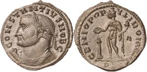 (301-303 d.C.). Constancio I, Cloro. ... 