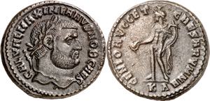 (297-299 d.C.). Galerio Maximiano. Cyzicus. ... 