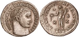 (311-312 d.C.). Maximino II, Daza. ... 