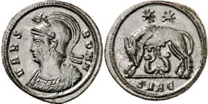 (330-333 d.C.). Constantino I. Heraclea. AE ... 