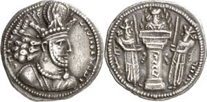 Imperio Sasánida. Shapur II (309-379 d.C.). ... 