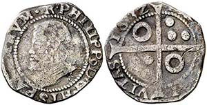 1632. Felipe IV. Barcelona. 1 croat. (Cal. ... 