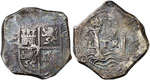 1655. Felipe IV. Cartagena de Indias. S. 8 ... 