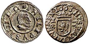 1663. Felipe IV. Cuenca. . 2 maravedís. ... 