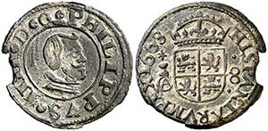 1663. Felipe IV. Cuenca. . 8 maravedís. ... 