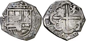 (1651). Felipe IV. Granada. N. 8 reales. ... 