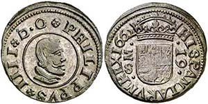 1662. Felipe IV. M (Madrid). S. 16 ... 
