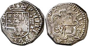 1639. Felipe IV.  (Madrid). P. 4 reales. ... 