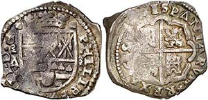 1651. Felipe IV.  (Madrid). . 8 reales. ... 