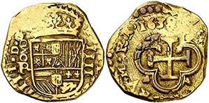 1638. Felipe IV.  (Madrid). /A. 4 escudos. ... 