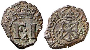 1641. Felipe IV. Pamplona. 4 cornados. (Cal. ... 
