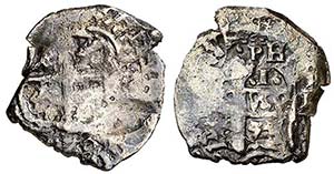 1655. Felipe IV. Potosí. E. 1 real. (Cal. ... 