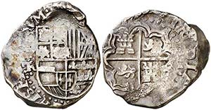 (1636-44). Felipe IV. Potosí. . 2 reales. ... 