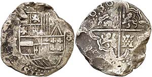 1630. Felipe IV. Potosí. T. 8 reales. (Cal. ... 