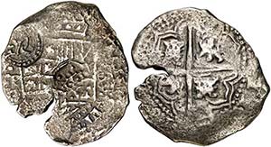 164(...). Felipe IV. Potosí. . 8 reales. ... 