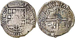 1650. Felipe IV. Potosí. . 8 reales. 26,46 ... 