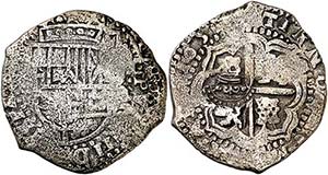 1650. Felipe IV. Potosí. . 8 reales. 25,17 ... 