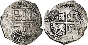 Felipe IV. Potosí. . 8 reales. 26,85 g. ... 