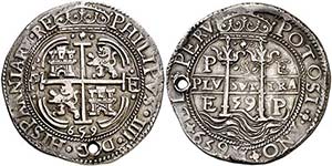 1659. Felipe IV. Potosí. E. 8 reales. (Cal. ... 