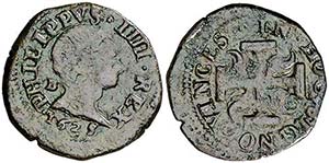 1625. Felipe IV. Nápoles. B. 3 caballos. ... 