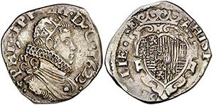 1622. Felipe IV. Nápoles. MC/C. 1 tari. ... 