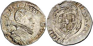 16(23). Felipe IV. Nápoles. B/C. 1 tari. ... 