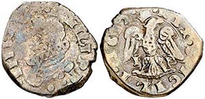 1632. Felipe IV. Messina. I-P. 1 tari. (Vti. ... 