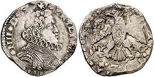 1646. Felipe IV. Messina. IP-MP. 4 tari. ... 