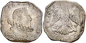 1655. Felipe IV. Messina. DG-V. 4 tari. ... 