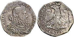 1664. Felipe IV. Messina. DG-V. 4 tari. ... 