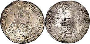 1649. Felipe IV. Amberes. 1/2 ducatón. ... 