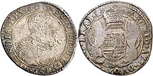 1659. Felipe IV. Amberes. 1/2 ducatón. ... 