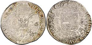 1626. Felipe IV. Amberes. 1 patagón. (Vti. ... 