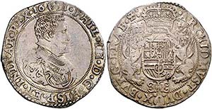 1651. Felipe IV. Amberes. 1 ducatón. (Vti. ... 