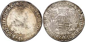 1654. Felipe IV. Amberes. 1 ducatón. (Vti. ... 