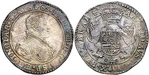 1665. Felipe IV. Amberes. 1 ducatón. (Vti. ... 