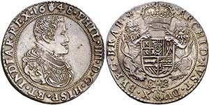 1648. Felipe IV. Amberes. Doble ducatón. ... 