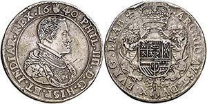 1640. Felipe IV. Amberes. Triple ducatón. ... 