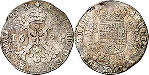 1624. Felipe IV. Bruselas. 1 patagón. (Vti. ... 