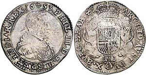 1653. Felipe IV. Bruselas. 1 ducatón. (Vti. ... 