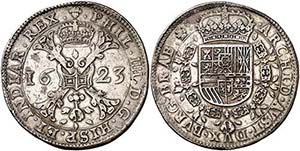 1623. Felipe IV. Bruselas. Triple patagón. ... 